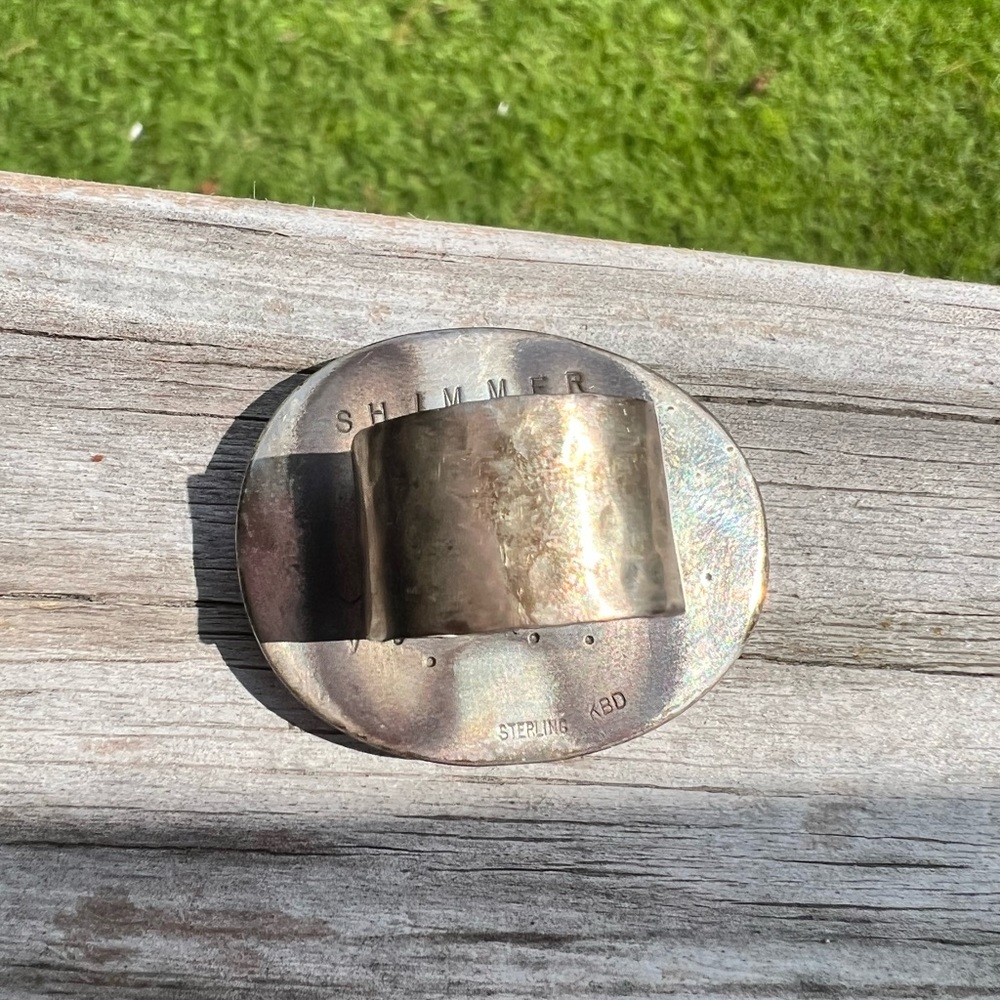 Sterling Silver Gemstone Statement Ring - image 3